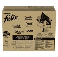PURINA Felix Fantastic Duo Mix Countryside - wet cat food - 120x85g