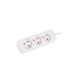 LANBERG POWER STRIP 1.5M BLACK, 3X 230V PL