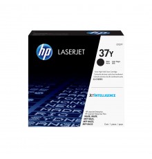 HP 37Y Extra High Yield Black Original LaserJet Toner Cartridge