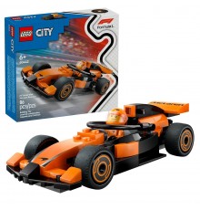 LEGO CITY 60442 F1 Driver with McLaren Race Car