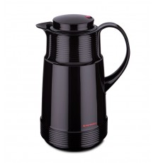ROTPUNKT Thermos jug, 1.0 l, ristretto (black)