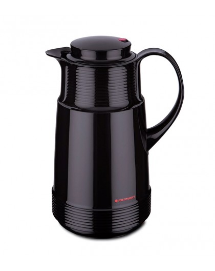 ROTPUNKT Thermos jug, 1.0 l, ristretto (black)