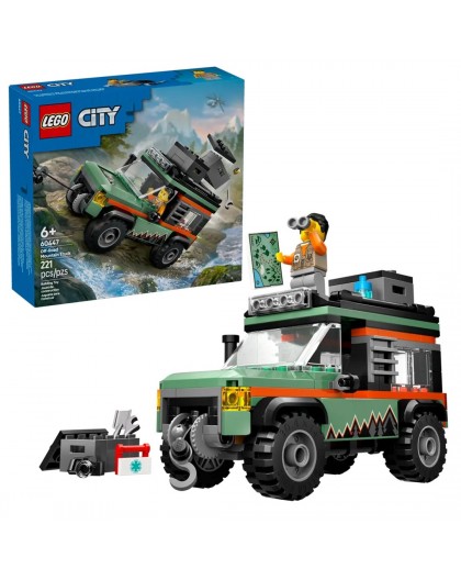 LEGO CITY 60447 Off-Road 4x4 Mountain Truck