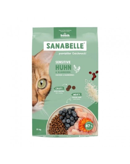 BOSCH Sanabelle Sensitive Chicken - dry cat food - 8kg