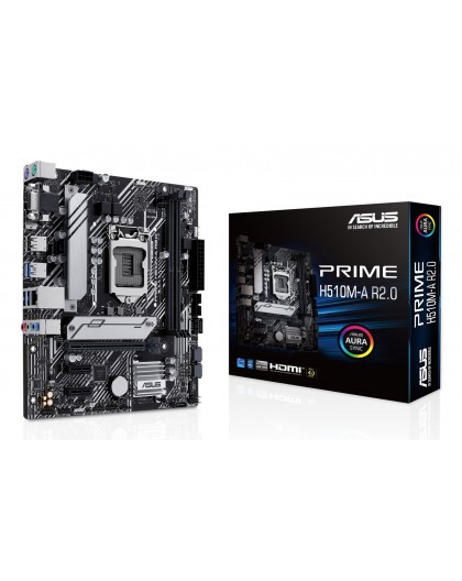 ASUS PRIME H510M-A R2.0 Intel H510 LGA 1200 (Socket H5) micro ATX motherboard