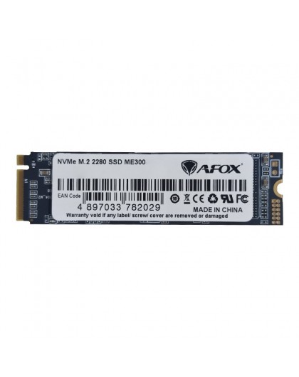 AFOX ME300-256GN internal solid state drive M.2 256 GB PCI Express 3.0 3D NAND NVMe