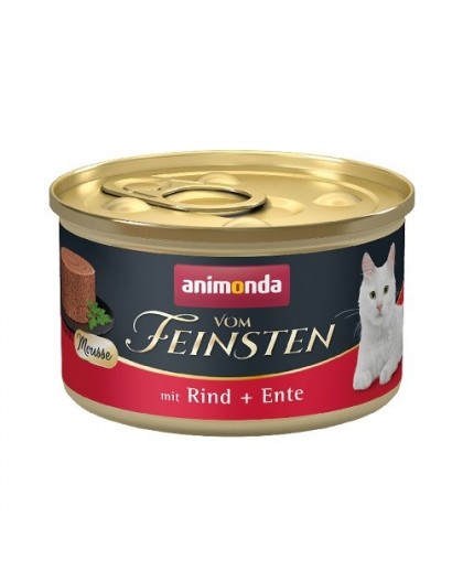 ANIMONDA Vom Feinsten Mousse Beef and duck - wet cat food - 85g