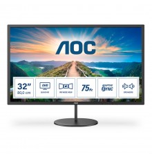 AOC V4 Q32V4 computer monitor 80 cm (31.5") 2560 x 1440 pixels 2K Ultra HD LED Black