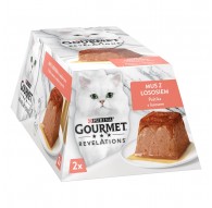PURINA Gourmet Revelations Salmon - wet cat food - 2x57 g