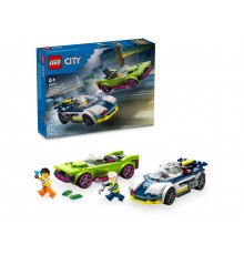 LEGO CITY 60415 POLICE CAR AND MUSCLE CAR CHASE