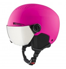 Alpina Zupo Visor winter helmet Q-Lite Pink Matt 51-55