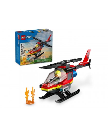 LEGO CITY 60411 FIRE RESCUE HELICOPTER