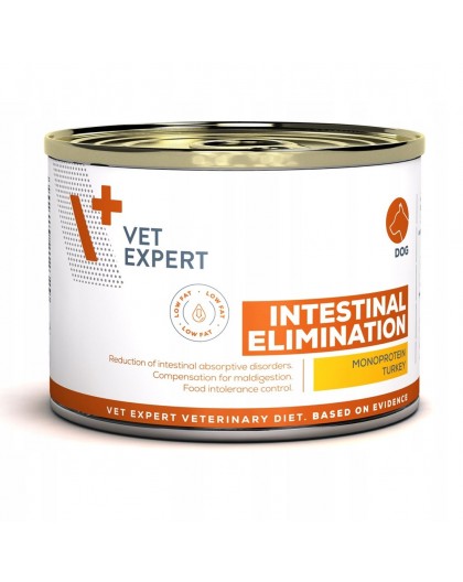 VET EXPERT Intestinal Elimination Turkey - wet dog food - 200g