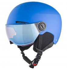 WINTER HELMET ALPINA ZUPO VISOR Q-LITE BLUE MATT 51-55