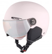 WINTER HELMET ALPINA ZUPO VISOR Q-LITE ROSE MATT 51-55