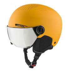 Alpina Zupo Visor Q-Lite Burned-Yellow winter helmet. Matt 51-55