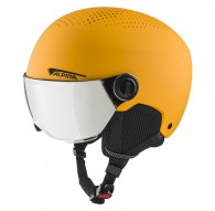 Alpina Zupo Visor Q-Lite Burned-Yellow winter helmet. Matt 51-55