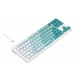 Havit KB901L - gaming keyboard (white and green)