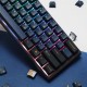Ducky One 3 Pro Mini Nazca Line Gaming Keyboard, mechanical, 8,000 Hz, Hot Swap, RGB - Cherry MX2A Blue, ANSI (US)