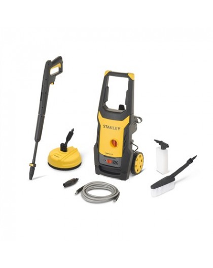 STANLEY SXPW14PE High Pressure Washer with Patio Cleaner (1400 W, 110 bar, 390 l/h) | Stanley 1400 W | 110 bar | 390 l/h