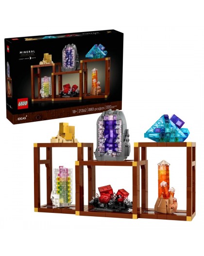 LEGO IDEAS 21362 Mineral Collection