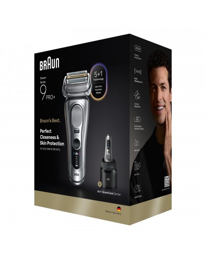 Braun Series 9 Pro+ 9667CC men's shaver Foil shaver Trimmer Silver
