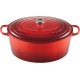 Le Creuset Signature Roaster oval cherry 40cm