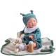 38938 Joelle Crying Doll Made of Roses. blanket 38cm