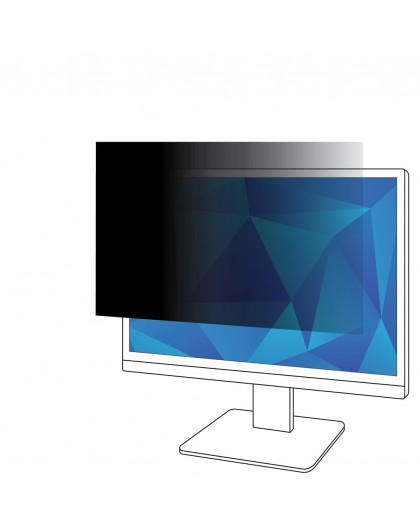 3M Privacy Filter for 24in Monitor, 16:9, PF240W9B