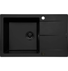 Sink. KEROS (76x48) 1B 1D Black Edition