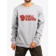 Sweater Fjallraven Logo - grey/melange