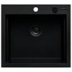 Sink SIROS (57x51.5) 1B, volcano Black