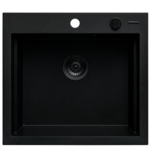 Sink SIROS (57x51.5) 1B, volcano Black
