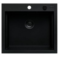 Sink SIROS (57x51.5) 1B, volcano Black