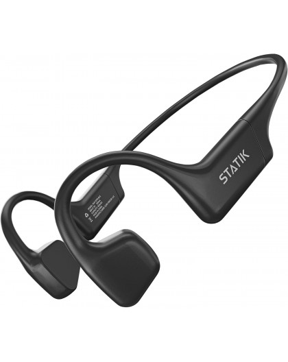 Statik wireless bone conduction headphones (black)