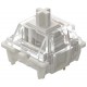 Ducky Gateron G Pro White Switches, mechanical, 3-pin, linear, MX-Stem, 38g - 110 pieces