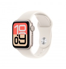 Apple Watch SE (3nd generation) SE 3 GPS 40mm Starlight Aluminium Case with Starlight Sport Band - S/M