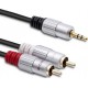 Cable PROCAB CLA800/20, 2 x RCA(M) to 2 x RCA(M) 2