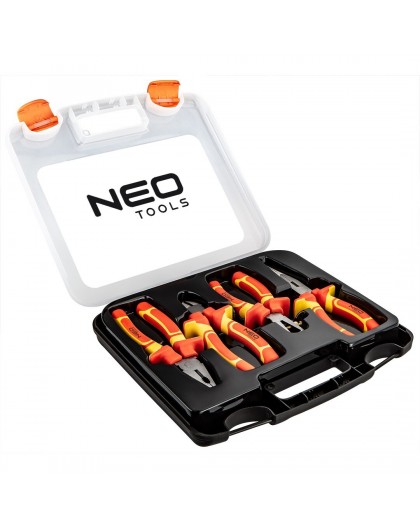Pliers set 1000V, 4 pcs.