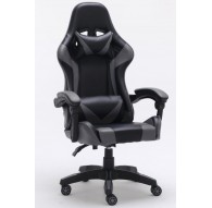 Topeshop FOTEL REMUS SZARY office/computer chair Padded seat Padded backrest