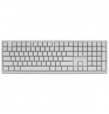 Ducky Zero 6108 Pure White Wireless Gaming Keyboard - MX2A Red (US)