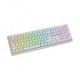Ducky Zero 6108 Pure White Wireless Gaming Keyboard - MX2A Red (US)