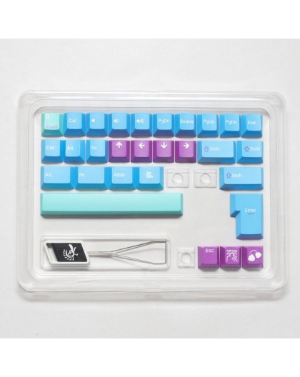 Ducky x MK Frozen Llama Keycap Set
