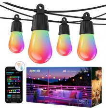 Smart outdoor lights 30M ZB1 AI, multicolor