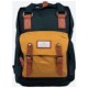 Backpack Doughnut Macaroon - slate green/yellow