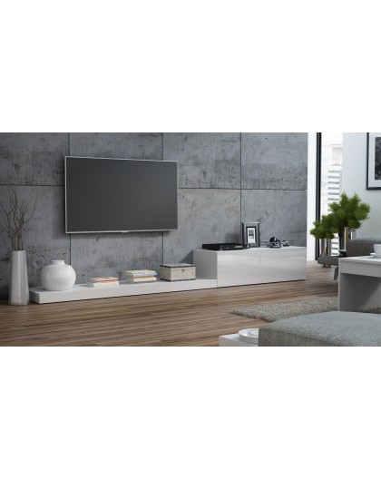 Cama TV stand LIFE 300/42/35 white/white gloss