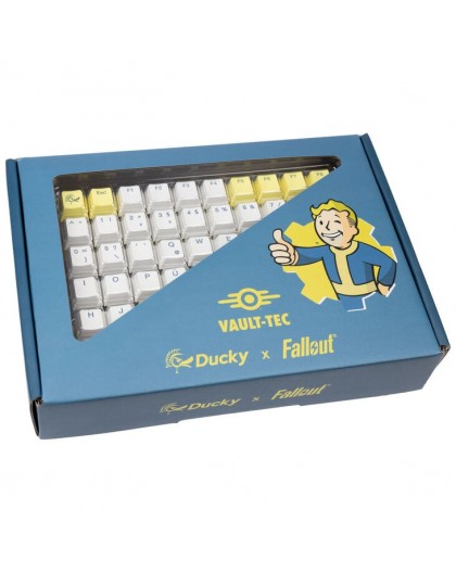 Ducky x Fallout Keycap Set - 132 Pieces, ISO (DE)