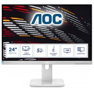 AOC P1 24P1/GR LED display 60.5 cm (23.8") 1920 x 1080 pixels Full HD Grey