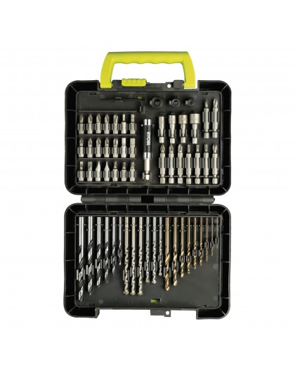 RYOBI drill and bit set 60 pcs.
