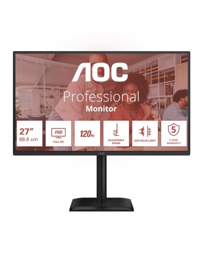 AOC 27E4CV computer monitor 68.6 cm (27") 1920 x 1080 pixels Full HD LED Black